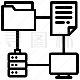 数据传输图标