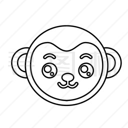  猴子图标