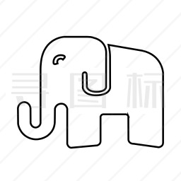  大象图标