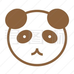  熊猫图标