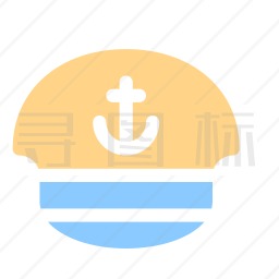 水手帽图标