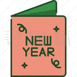 新年卡片图标