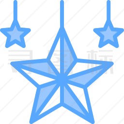 星星装饰图标