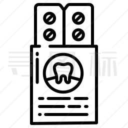 牙齿药物图标