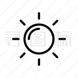 太阳图标