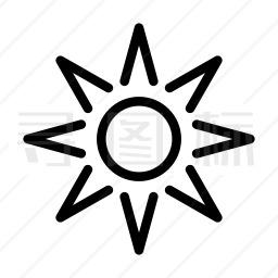 太阳图标