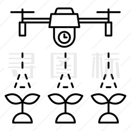 智能灌溉图标