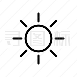 太阳图标