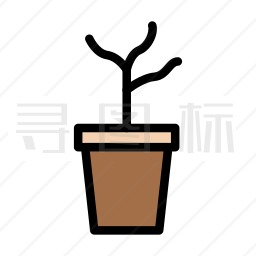 盆栽植物图标