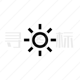 太阳图标