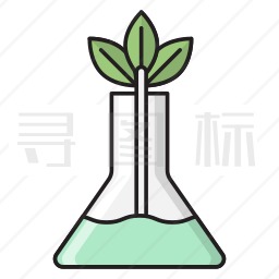 植物实验图标