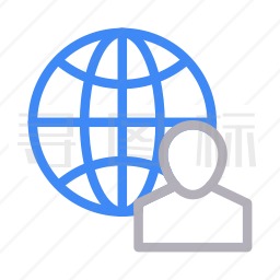 全球用户图标
