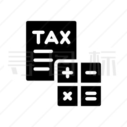 税务计算图标