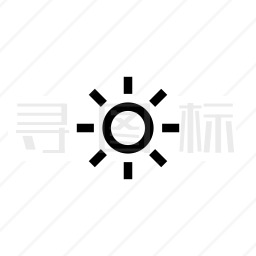 太阳图标