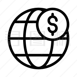 国际美元图标