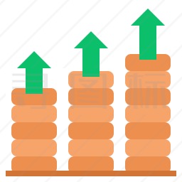 增长图标