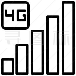 4G信号图标