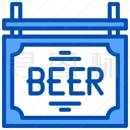 啤酒招牌图标