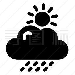 下雨图标