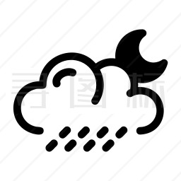 下雨图标