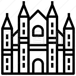 米兰大教堂图标