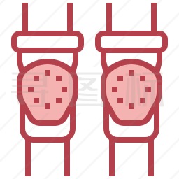 护膝图标