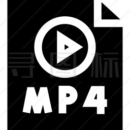 MP4文件格式图标