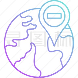 国际位置图标