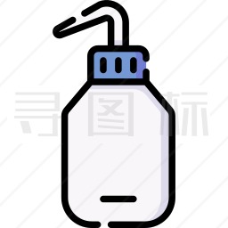 化学洗瓶简笔画图片