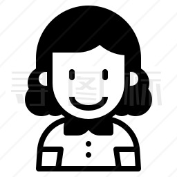 女孩图标