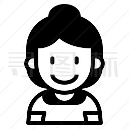 女孩图标