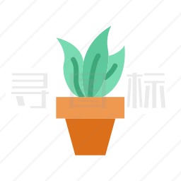 盆栽植物图标