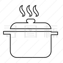 煮汤的锅怎么画简笔画图片