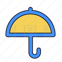 雨伞图标