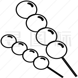 糖葫芦图标表情符号图片