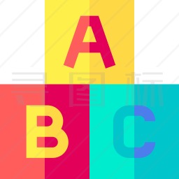 ABC积木图标