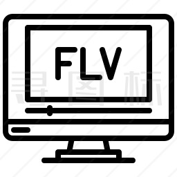 FLV视频图标