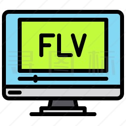 FLV视频图标