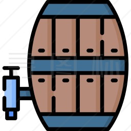啤酒桶图标
