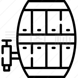 啤酒桶图标