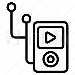 MP3播放器图标