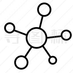 分子结构图标