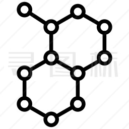 分子结构图标