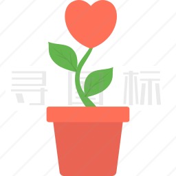 盆栽植物图标