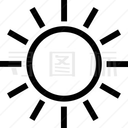 太阳图标