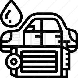 汽车散热器图标