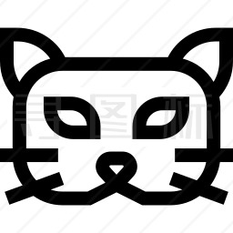 猫面具图标