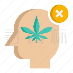 药物成瘾图标