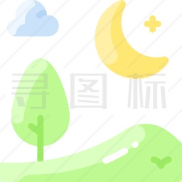 风景图标