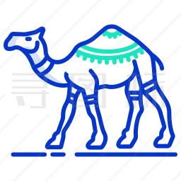 单峰骆驼图标